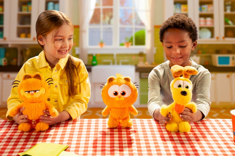Animagic - Baby Garfield Soft Toy - Garfield Cat Soft Toy in Baby Version - Orange - for Children Fans of The Famous Sleeping Cat - Comic Hero - Birthday Idea from 2 Years - Image 3